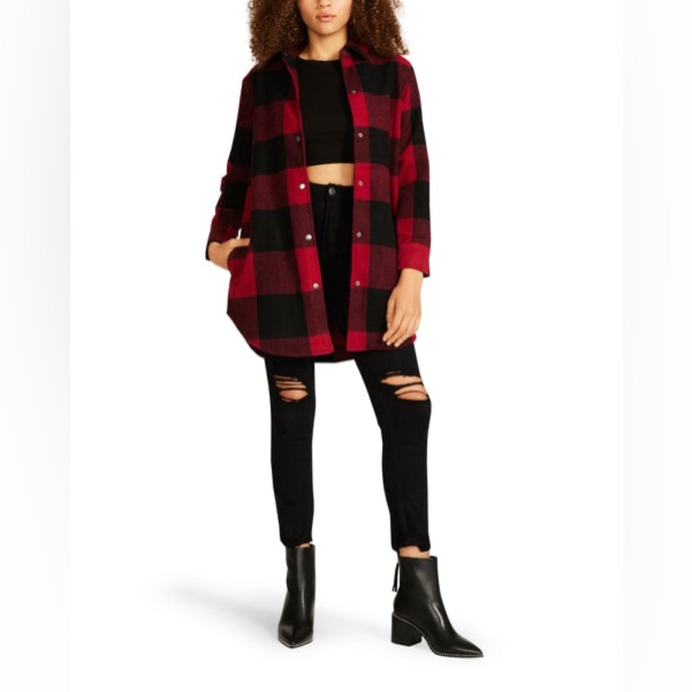 BB Dakota Plaid Shacket
